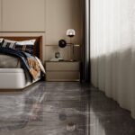 Đá NK Armani Charcoal (Face D2) – Sắc Nâu Đen Huyền Bí Bề Mặt Bóng - Ảnh 2